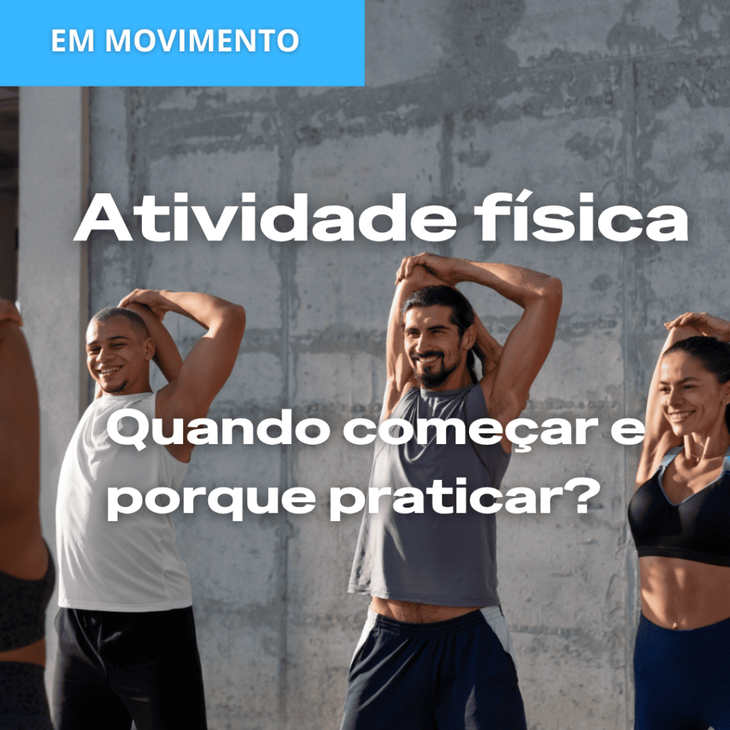 Praticando ativiades físicas.