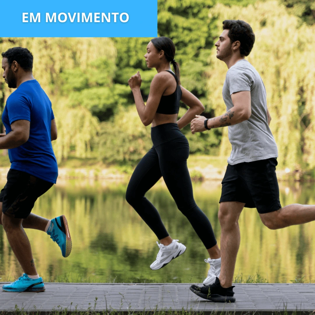 Os benefícios da caminhada e corrida para o corpo.