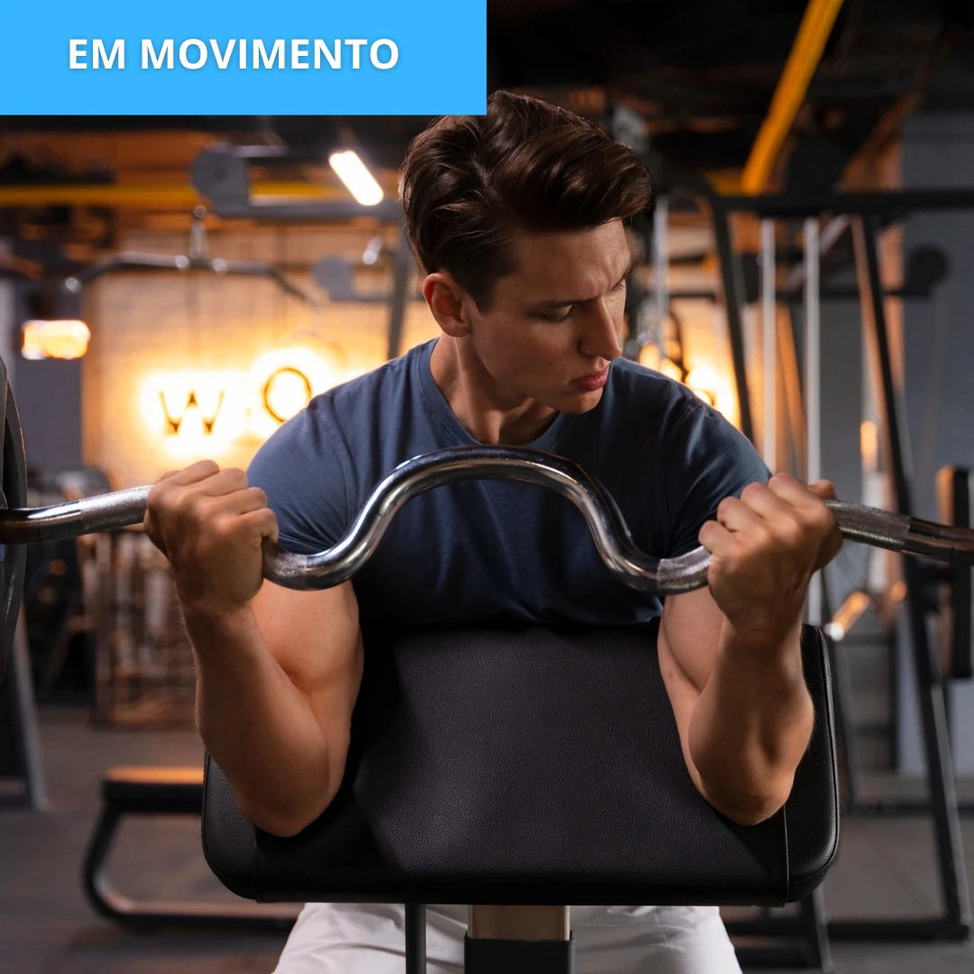 Iniciando na prática de musculação.